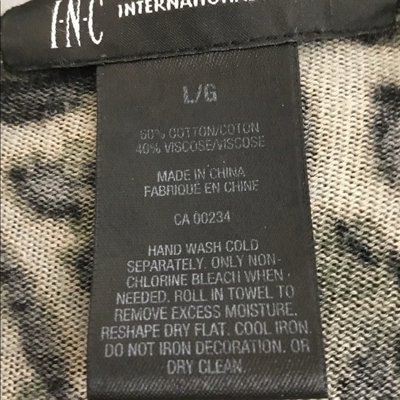 INC International cardigan - Picture 2 of 5
